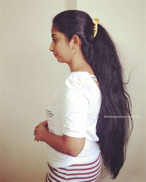 Pin By Yaswanth Kumar On Pony Tail Long Indian Hair Long Hair Styles