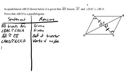 Solved Given Quadrilateral Abcd Diagonal Ac And Bd Bd