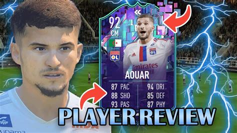 IS HE WORTH IT 92 HOUSSEM AOUAR FLASHBACK SBC PLAYER REVIEW FIFA 23