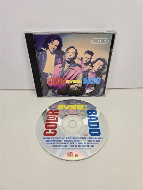 Color Me Badd C M B Self Titled Album 1991 I Wanna Sex You Up CD EBay