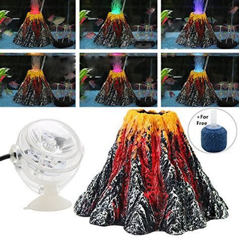 Uniclife Aquarium Volcano Ornament Kit Review