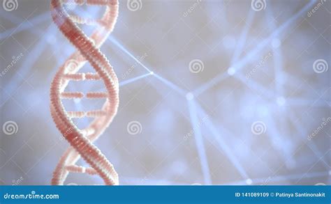 DNA Structure Genetic Material Macro Stock Illustration - Illustration of closeup, molecular ...