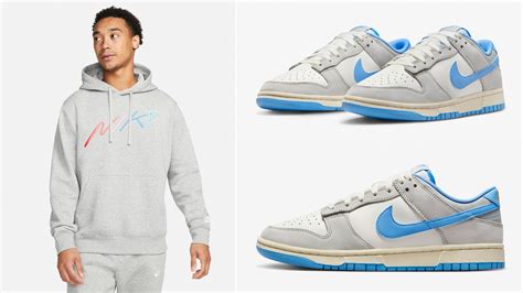 Nike Dunk Low Athletic Department University Blue Outfits