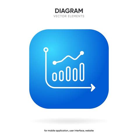 Premium Vector 3d Financial Analysis Stats Icon Set Growing Graph Set