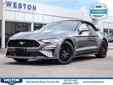 New Ford Mustang Gt Premium Convertible M Toronto On Iag