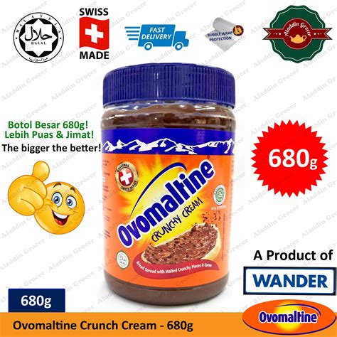 Ovomaltine Crunchy Cream G Exp Feb Lazada