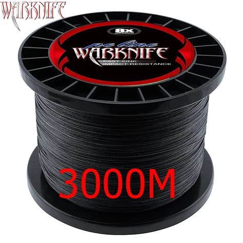 Warknife N O Fade 3000m 8 Vertentes Linha De Pesca Tran Ada PE Linha De