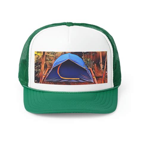 Camping Trucker Hat Trucker Hats Nature Hats Nature Merch Camping