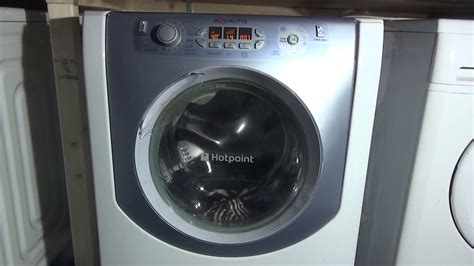 Hotpoint Aqualtis Washer Dryer Wool Drying Youtube