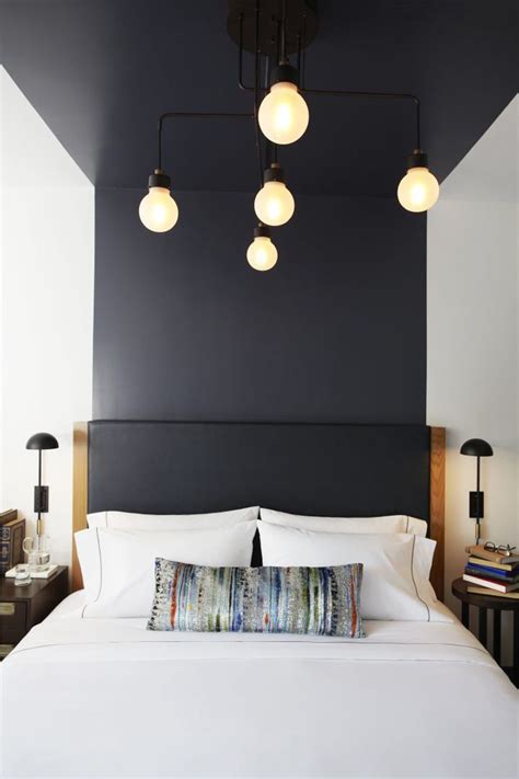 Design Detail - The headboards in this hotel suite are visually ...