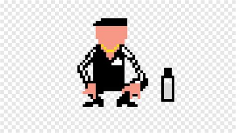 Gopnik Pixel Art Squatting Position Bit Squat Logo Cartoon Png