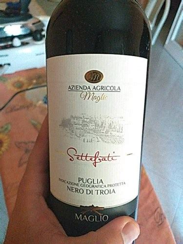 Maglio Puglia Nero Di Troia Settefrati Vivino Us