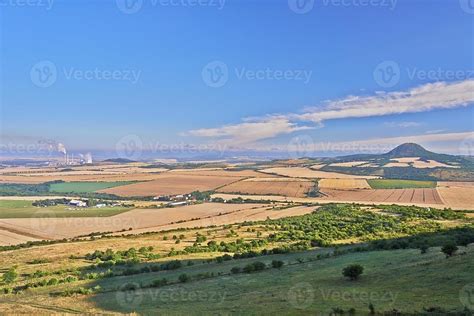 Factory in the landscape 12262861 Stock Photo at Vecteezy