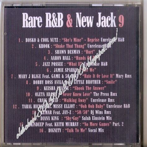 Old School New Jack R B S S Rare R B New Jack Vol