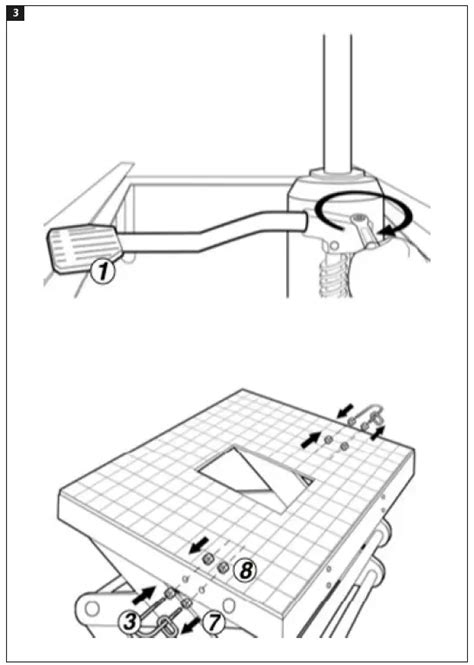 Hamron 021096 Motorcycle Lift Instruction Manual