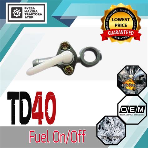 Fuel On Off Td Kawasaki Grasscutter Shopee Philippines