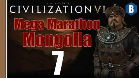 CIV 6 Genghis Khan Mongolia Deity MEGA MARATHON MONGOLIA True