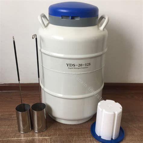 Cryogenic Aluminum Alloy Liquid Nitrogen Container Yds 20 20L Liquid