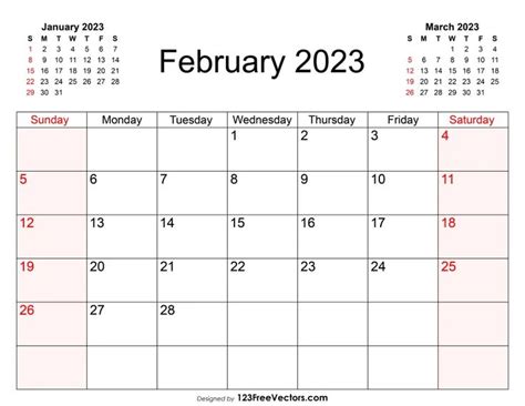 February 10 Calendar - Printable Calendars AT A GLANCE