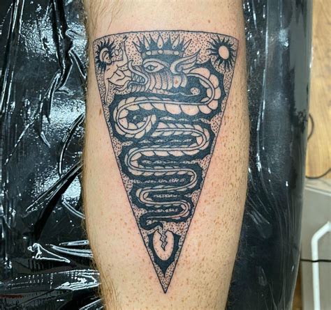 Work Done By Enrico At Neroink In Milan Italy The Biscione Symbol Of