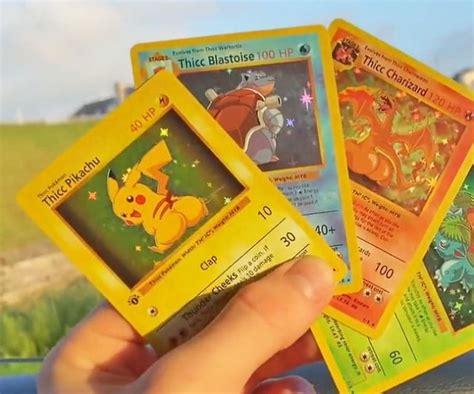 Thicc Pokemon Cards