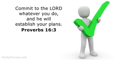 Bible Verses About Planning Dailyverses Net