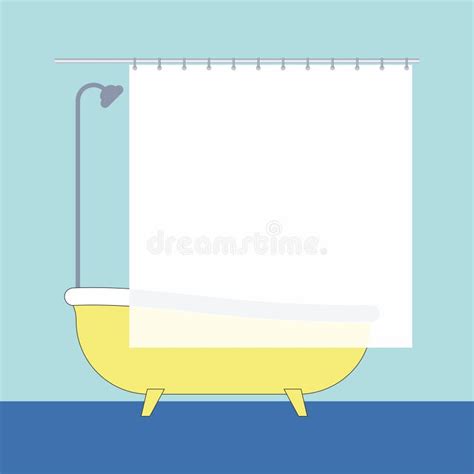 Shower Curtain Design Stock Illustrations 5467 Shower Curtain Design