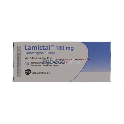 Lamictal Mg Unidad Fybeca