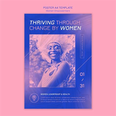 Free Psd Women Empowerment Poster Template