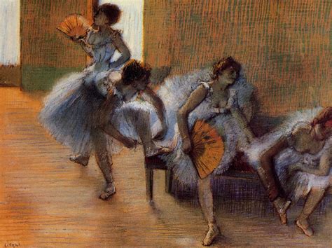 In The Dance Studio Pc Edgar Degas Artists Art