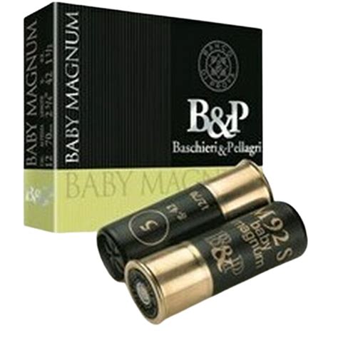 BP Baby Magnum 12 70 Haulikonpatruuna 36g 3 9mm 5 405m S 10 Kpl Rasia