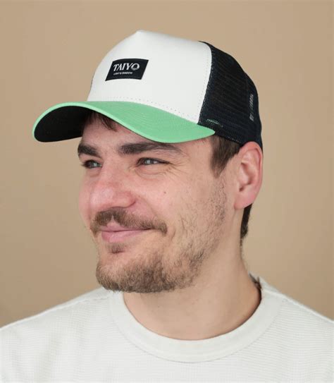 Pale Green Cap Jade Trucker Cap Taiyo Headict