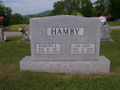 Wilburn Elisha Hamby Find A Grave Memorial