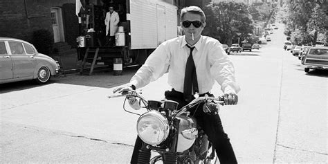 Download Legendary American Actor Steve Mcqueen Wallpaper