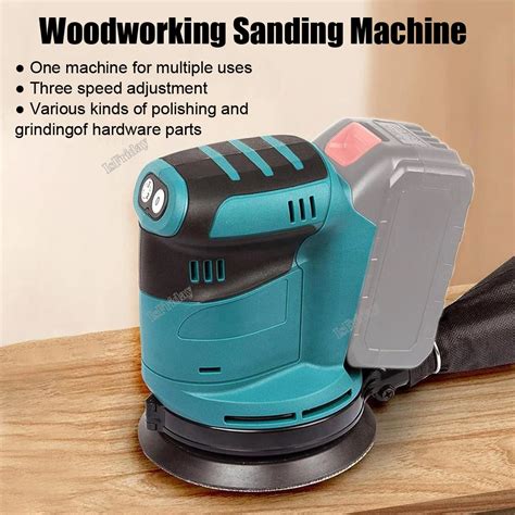 Electric Orbital Sander Mm Brush Motor Wood Grinder Polisher Waxing