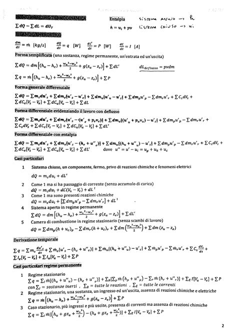 Solution Formulario Fisica Tecnica Studypool