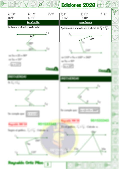 Solution Ngulos Entre Rectas Paralelas Studypool