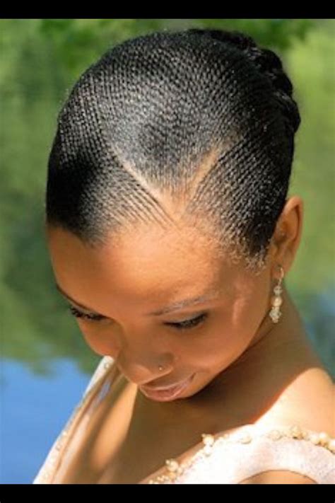 Small Flat Twists In A Bun African Braids Hairstyles African Hair