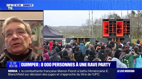 Quimper Personnes Une Rave Party