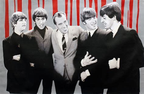 THE BEATLES DEBUT ON ED SULLIVAN 1964 BY STEVE KAUFMAN - GRUN ART