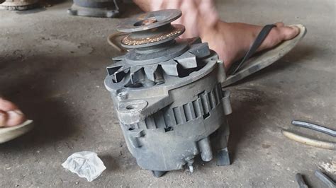 Complete Repair Of Dynamo Brand Excavator Equipment That Is Badly