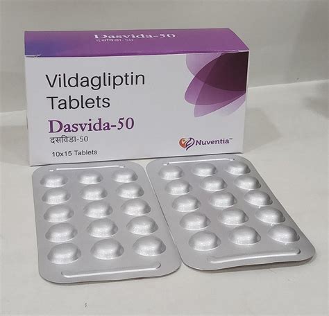 Vildagliptin 50 Mg Tablet At Rs 1950 Box In Panchkula ID 23725469933