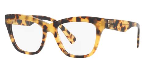 Miu Miu™ Mu 03uv 7s01o1 52 Light Havana Eyeglasses