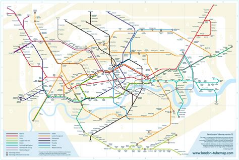 Mappa Della Metro Di Londra Reloaded Digitalic