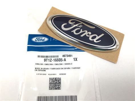 09 13 Ford Transit Connect Rear Rh Passenger Door Blue Oval Nameplate Emblem Oem Ebay