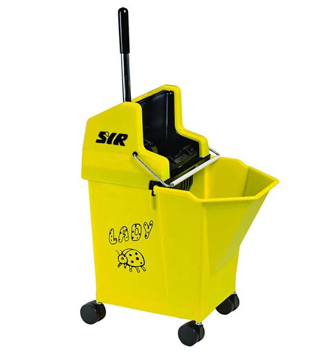 Mop Bucket Wringer Combo Kentucky Yellow Hwe368 Per Each Instock