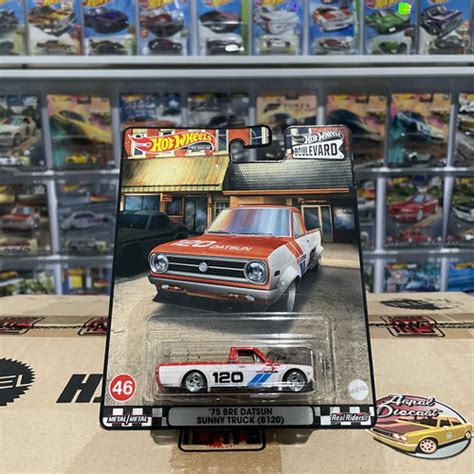 Jual Hot Wheels 75 Bre Datsun Sunny Truck B120 Varian DATSUN HITAM