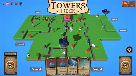 Towers Deck Deckbuilding Roguelike Tower Defense Release