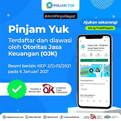 Pinjam Yuk Pinjol Legal Ojk 2023 Proses Cepat Dan Aman Cair Hingga Rp 25 Juta