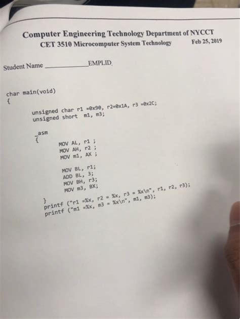 Computer Engineering Technology Department Of Nycct